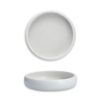 Cloud Terre® 6" Shallow Salad Bowl, White, Set of 4