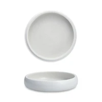 Fortessa Cloud Terre 6 Shallow Salad Bowl, White, Set of 4