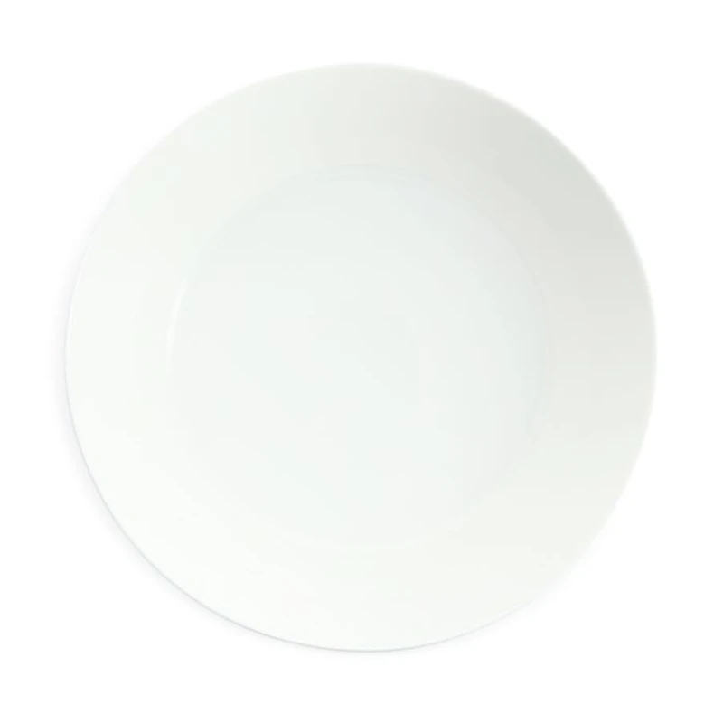 Amanda White Embossed Large Salad Bowl