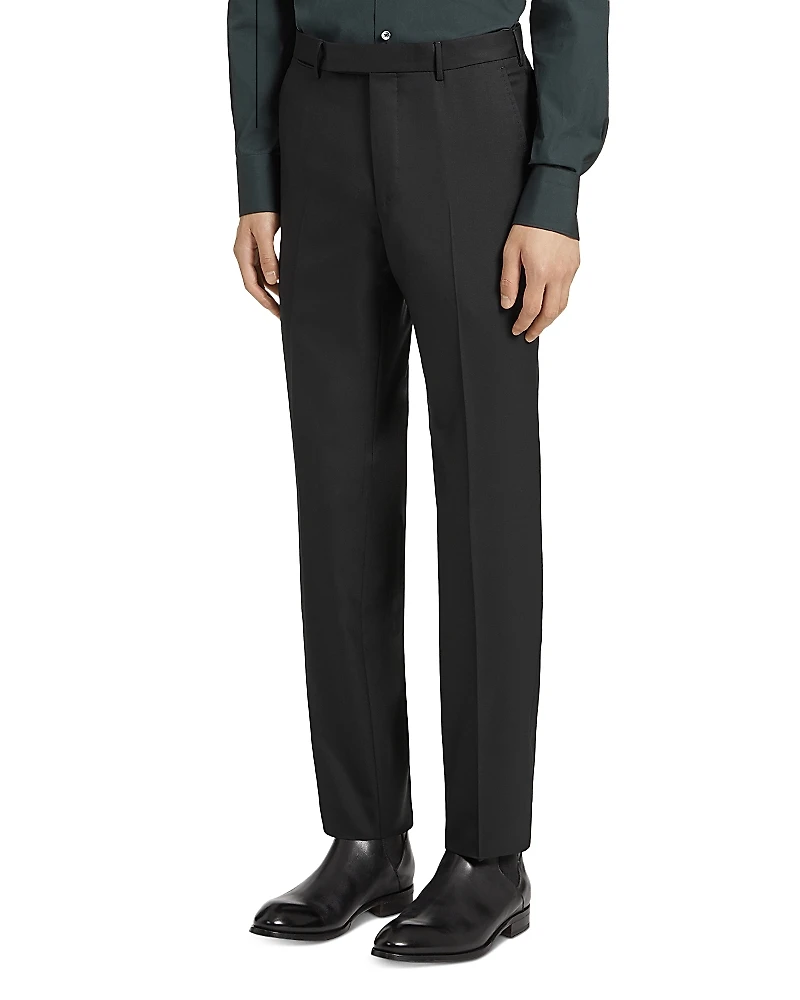 Zegna Wool Slim Fit Pants