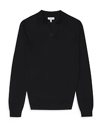 Milburn Long Sleeved Open Collar Sweater