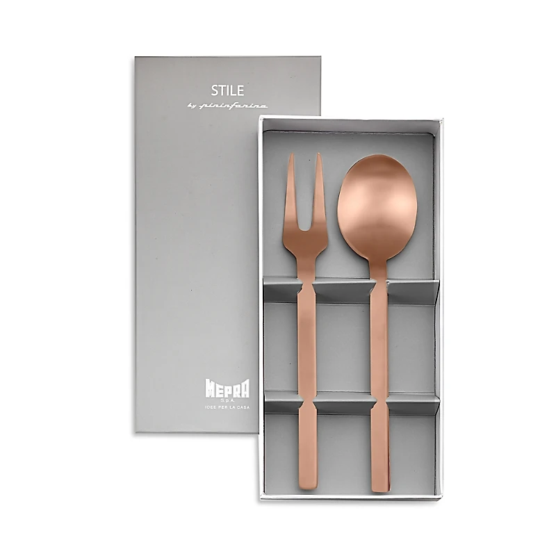 Mepra Stile Gift Boxed 2 Piece Serving Set