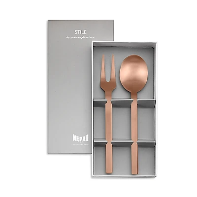 Mepra Stile Gift Boxed 2 Piece Serving Set