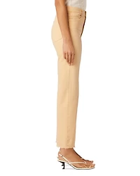 The Blake High Rise Ankle Wide Leg Jeans Sunkissed