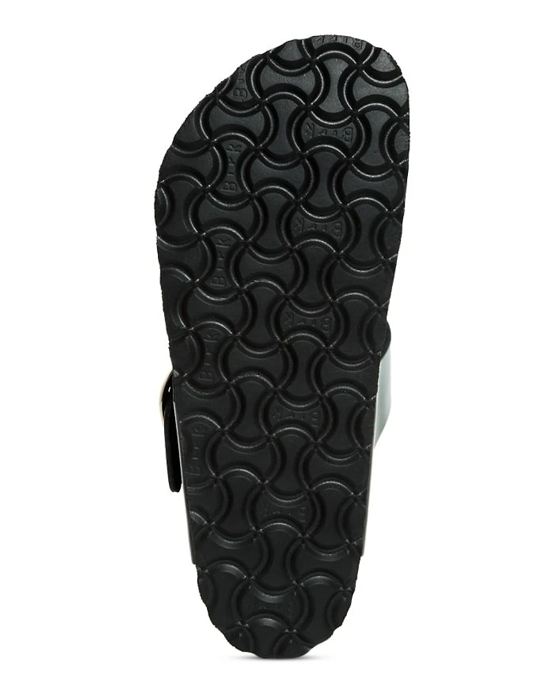 Women's Gizeh High Shine Big Buckle Thong Sandals