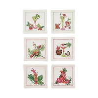 Tropicana Cocktail Napkin, Set of 6 in a Gift Box