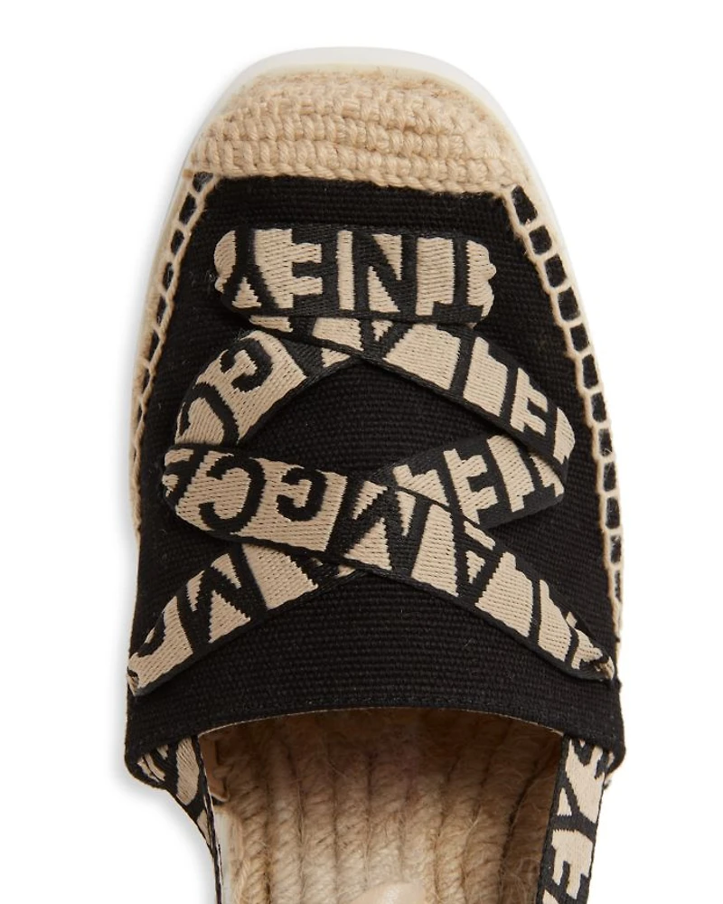Women's Gaia Ankle Tie Espadrille Platform Wedge Pumps