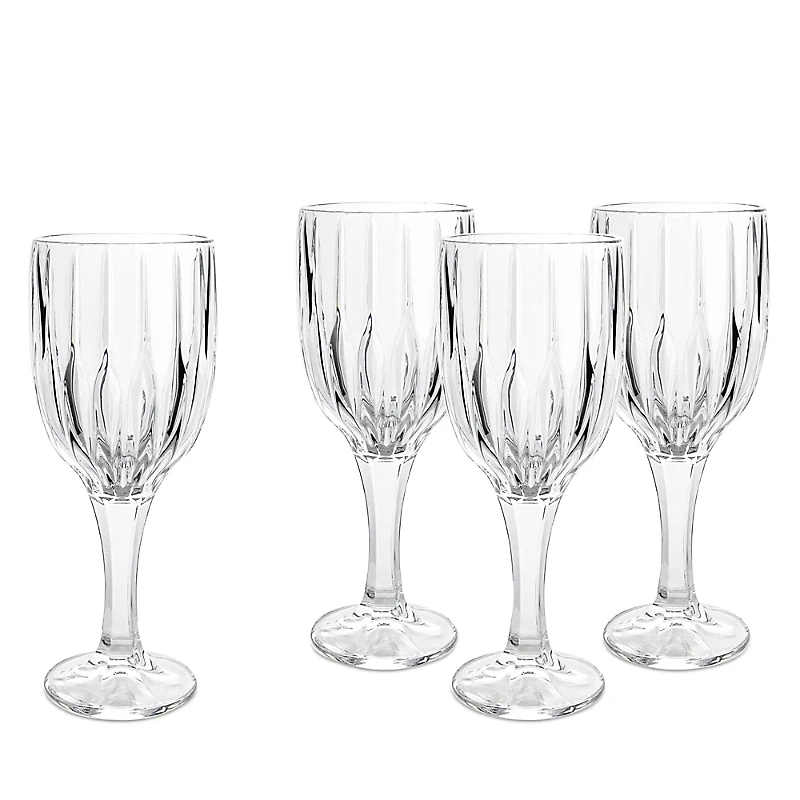 Godinger Pleat Goblets, Set of 4
