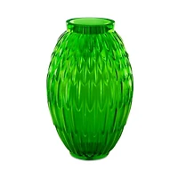 Plumes Vase in Amazon Green, Large