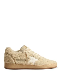 Golden Goose Women's Ball Star Shearling Low Top Sneakers