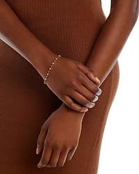 Diamond Station Bracelet in 14K Gold, 0.50 tcw