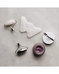 The Vitality Qi White Jade Gua Sha Sculpting Tool