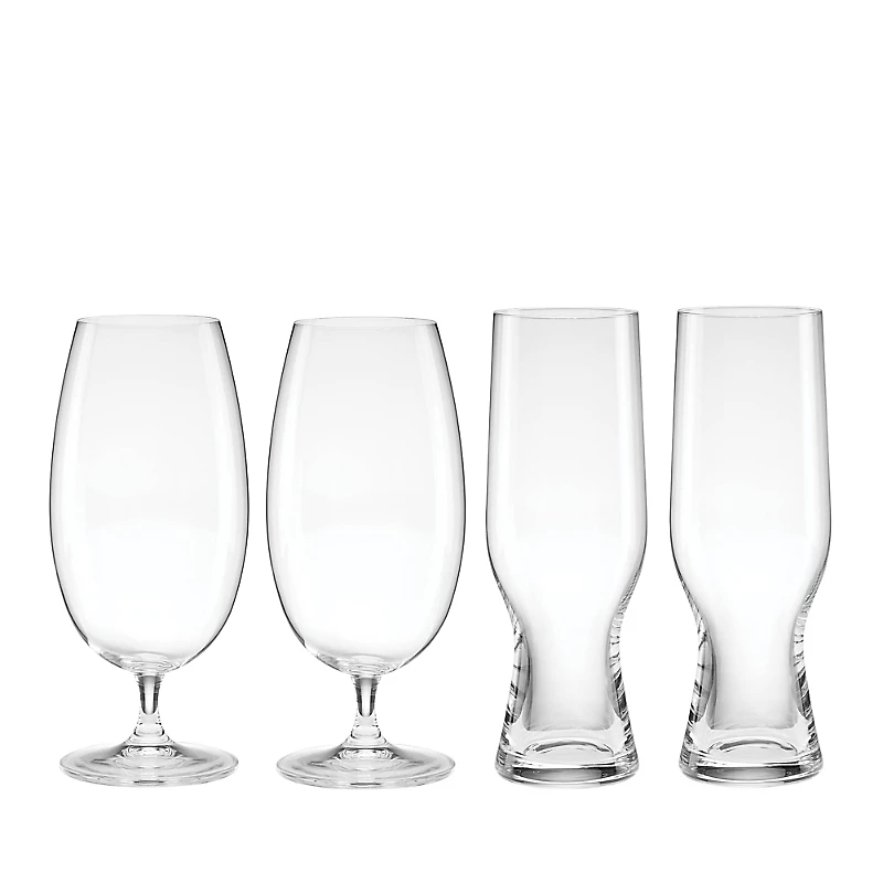Lenox Tuscany Classics Assorted Beer Glasses, Set of 4