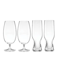 Lenox Tuscany Classics Assorted Beer Glasses, Set of 4