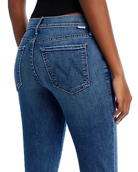 The Outside Ankle Mid Rise Bootcut Jeans Dark And Stormy Night