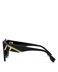 Fendi First Square Sunglasses, 63mm