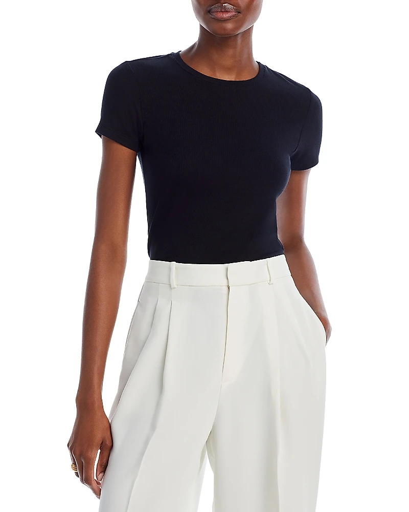 L'Agence Ressi Crewneck Tee