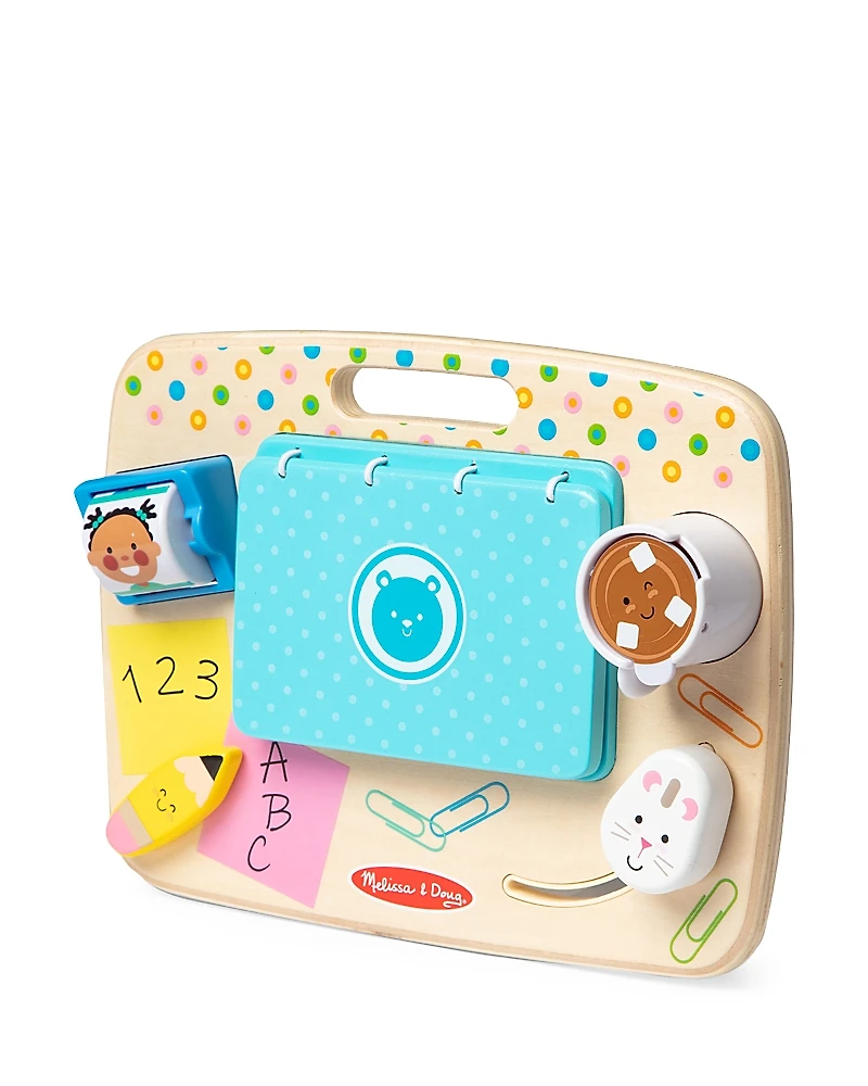 Melissa & Doug Work & Play Desktop Activity Board - Ages 1+