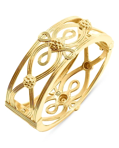 Capucine De Wulf Monique Hinged Bangle Bracelet
