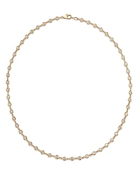 Bloomingdale's Fine Collection Diamond Station Tennis Necklace