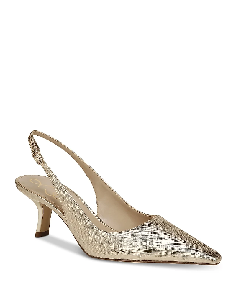 Sam Edelman Women's Bianka Slingback Kitten Heels