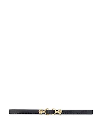Maje Amor Croc Embossed Belt