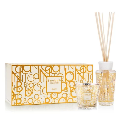 My First Baobab Candle & Diffuser Gift Box - Aurum