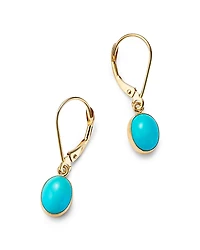 Bloomingdale's Fine Collection Turquoise Drop Earrings