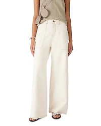 ba & sh Mallou Wide Leg Jeans