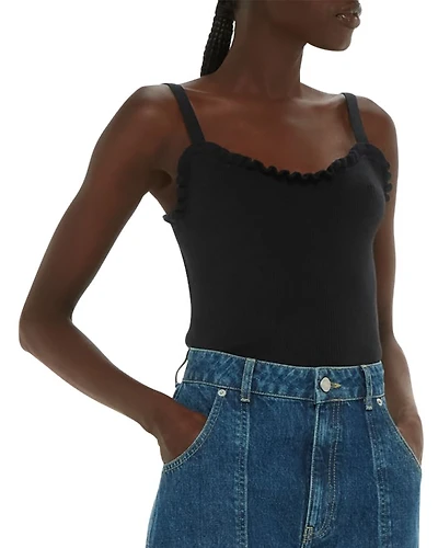 Ruffled Trim Camisole