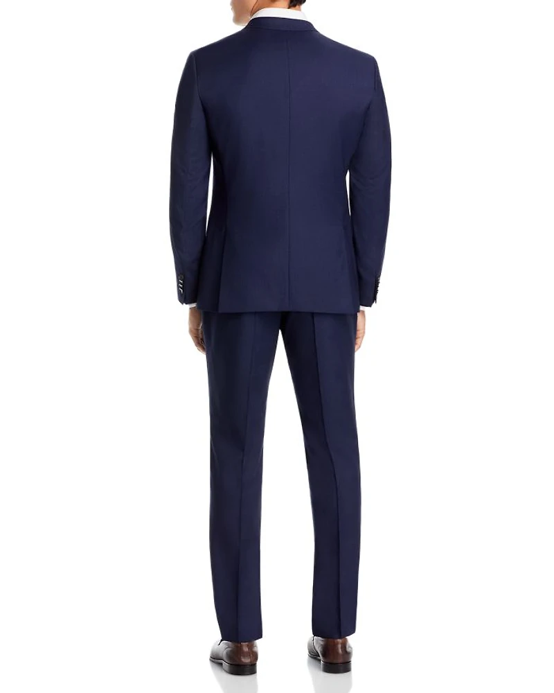 Huge/Genius Solid Slim Fit Suit