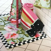 Chelsea Garden Bath Rug, 21" x 34"