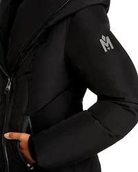 Adali Asymmetric Hooded Coat