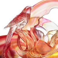 Ruyi Blooms Magpie & Magnolia Figurine