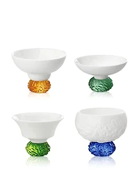 Liuli Seasonal Treasures Sake Cups, Set of 4