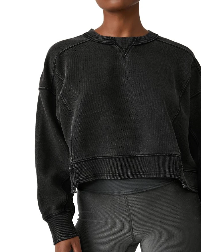 Cotton Blend Intercept Pullover