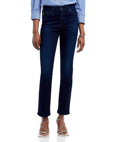 Ag Mari Mid Rise Slim Straight Jeans