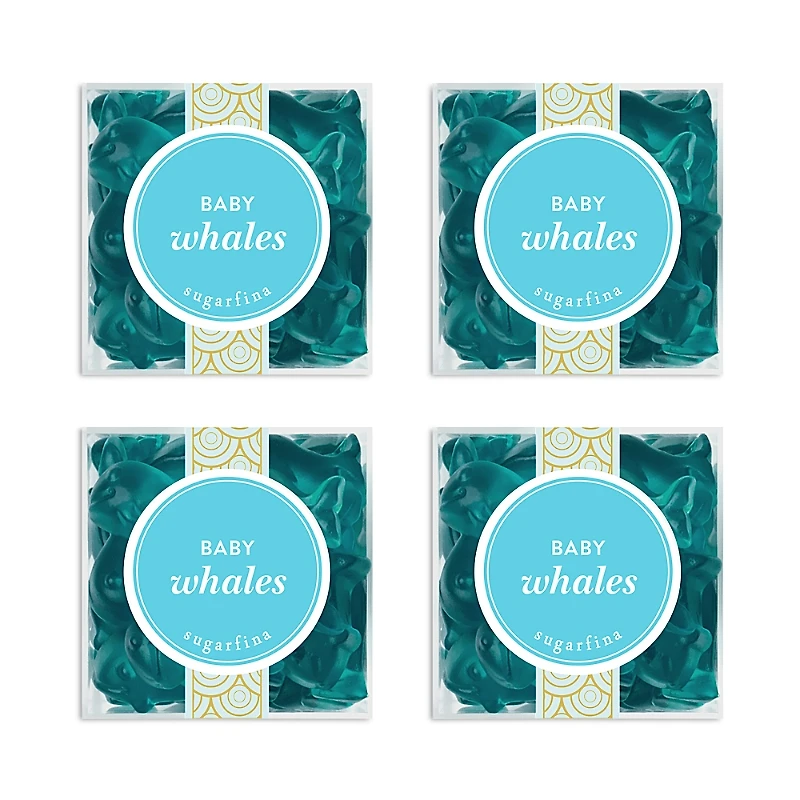 Sugarfina Baby Whales Gummies, Set of 4