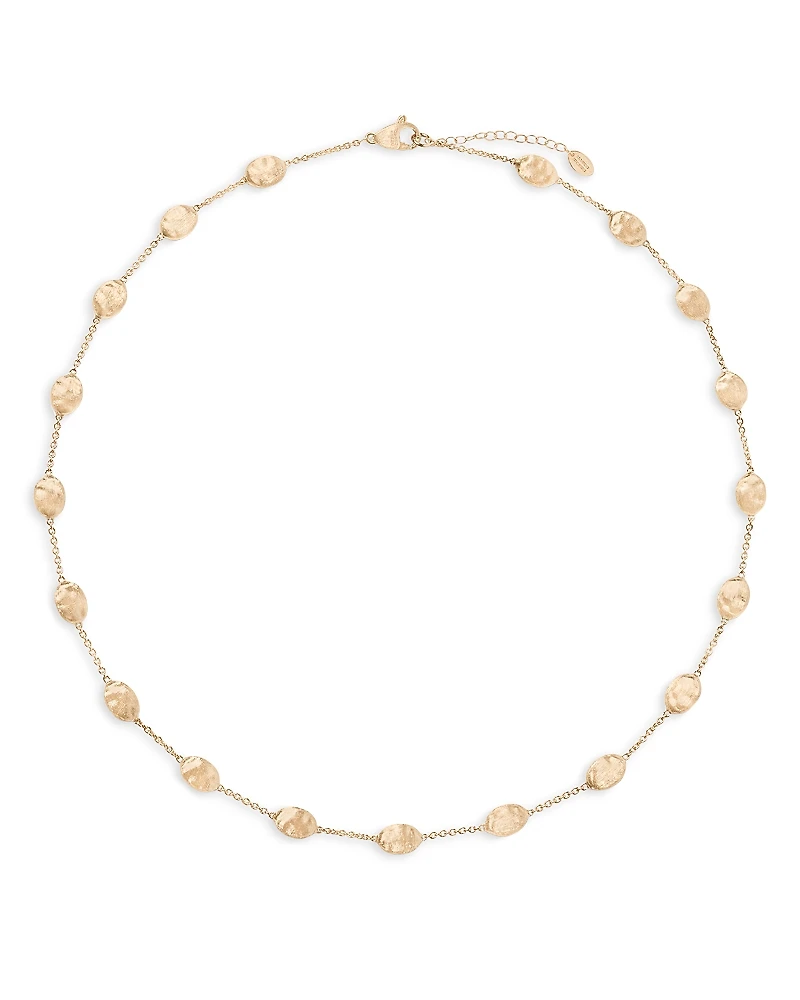 Marco Bicego 18K Yellow Gold Siviglia Bead Station Necklace, 16