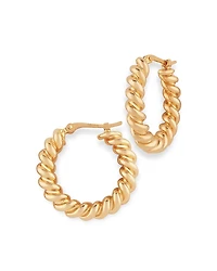 Bloomingdale's Small Spiral Twist Hoop Earrings