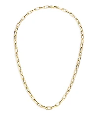 Adina Reyter 14K Yellow Gold Polished Oval Link Chain Necklace, 18