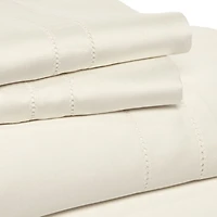 Double Ajour 4 Piece Queen Sheet Set