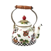 MacKenzie-Childs Deck the Halls 2-Quart Tea Kettle