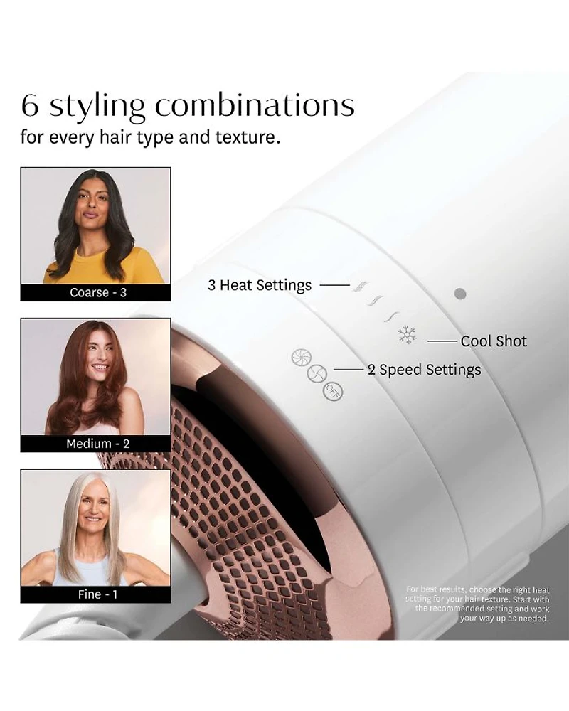 AireBrush One Step Smoothing & Volumizing Hair Dryer Brush
