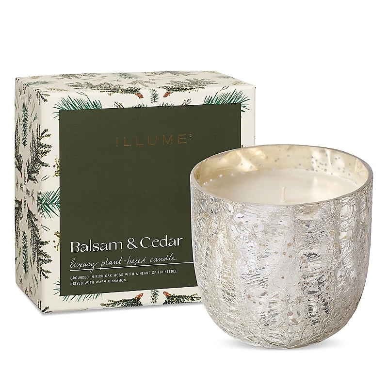 Illume Balsam & Cedar Large Boxed Candle, 21.5 oz.