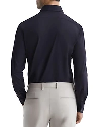 Voyager Stretch Performance Solid Regular Fit Button Down Travel Shirt