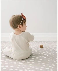 Reversible Baby Playmat - Antelope + Stripe Design – Soft, Non-Toxic Foam – Waterproof, Easy to Clean