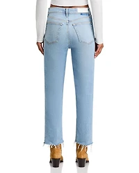 Stove Pipe High Rise Straight Jeans Mid 90's