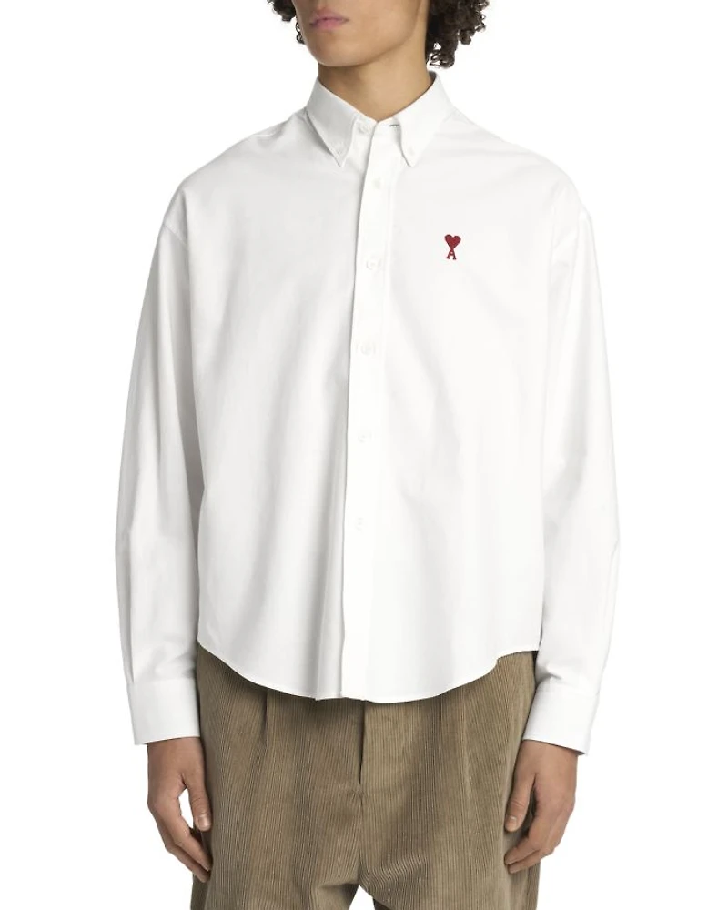 De Coeur Boxy Fit Button Down Shirt
