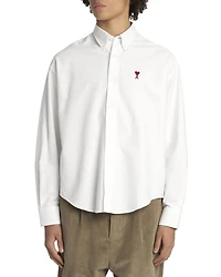 De Coeur Boxy Fit Button Down Shirt